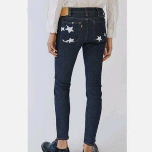 Acne Studios Bla Konst Climb Star skinny Jeans Womens Size 26/32